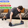 14 in 1 Push-Up Rack Board Training Sport Workout Fitness Gym Equipment Push Up Stand askddeal.com